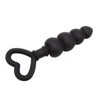 Chisa Luv Probe mit Perlen 15.6 x 3.4 cm aus Silikon (Schwarz), Bild 3