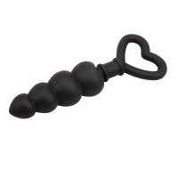 Chisa Luv Probe mit Perlen 15.6 x 3.4 cm aus Silikon (Schwarz), Bild 4