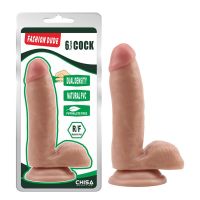 Chisa Dildo mit doppelter Dichte Fashion Dude 6.7" hautfarben