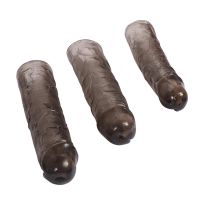 SheQu 3er-Set Penis-Sleeves Alex (Schwarz), Bild 2