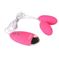 SheQu Yuesi Silikon-Doppel-Vibro-Ei, Bild 2