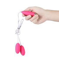 SheQu Yuesi Silikon-Doppel-Vibro-Ei, Bild 6