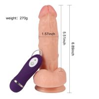 SheQu Kassadin realistischer Vibrator mit Fernbedienung 17,5 cm, Bild 3