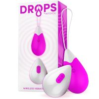 Drops Vibro-Ei mit Fernbedienung (Lila)