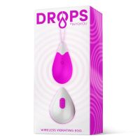 Drops Vibro-Ei mit Fernbedienung (Lila)