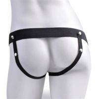 Fetish Fantasy Series elastisches Strap-on mit hohlem spritzendem Dildo 9", Bild 3