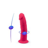 SilexD Dual-Density-Silikondildo Mod. 2 - 6" (Rosa), Bild 5