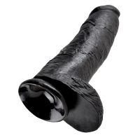 King Cock realistischer Dildo mit Hoden 12", Bild 4