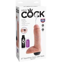 King Cock spritzender realistischer Dildo 8", Bild 4
