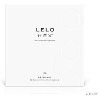 Lelo HEX ORIGINAL Kondome 36 Stück