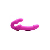 Strap U Evoke vibrierendes Strapless-Strap-on (Rosa)