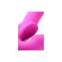 Strap U Evoke vibrierendes Strapless-Strap-on (Rosa), Bild 2