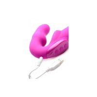 Strap U Evoke vibrierendes Strapless-Strap-on (Rosa), Bild 3