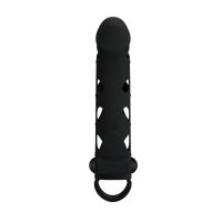 Pretty Love Penis-Sleeve mit Bullet (Schwarz), Bild 3
