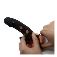 Pretty Love Penis-Sleeve mit Bullet (Schwarz), Bild 2