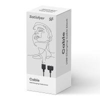 Satisfyer USB-Ladekabel (Schwarz), Bild 2