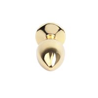 Chisa goldener Buttplug mit blauem Juwel, Bild 5