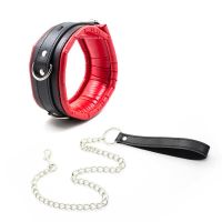 LateToBed Halsband mit Metallleine und gepolstertem Innenfutter, Bild 3