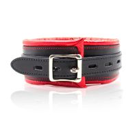 LateToBed Halsband mit Metallleine und gepolstertem Innenfutter, Bild 4