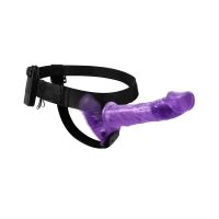 Baile Harness mit Doppeldildo (Lila), Bild 2