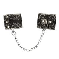 Obsessive Handfesseln mit Spitze, One Size