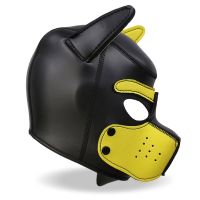 IntoYou Hound Neopren-Hundemaske mit abnehmbarem Maulkorb, Bild 4