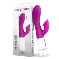 LateToBed Billy USB Silikon-Vibrator mit 36 Stufen (Lila)