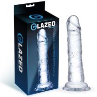 Glazed realistischer Dildo 19 cm, Bild 2