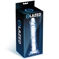 Glazed realistischer Dildo 19 cm, Bild 3