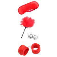 IntoYou 4-teiliges Bondage-Set für Einsteiger (Rot)