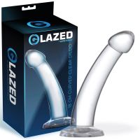 Glazed gebogener Dildo 18 cm, Bild 2