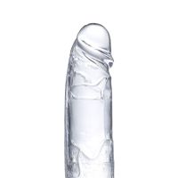Glazed realistischer Dildo mit Hoden 15,5 cm, Bild 5