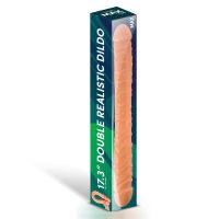 Max & Co Trent realistischer Doppeldildo hautfarben 17,3" - 44 cm, Bild 6
