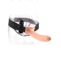 Fetish Fantasy Series Strap-on mit vibrierendem Hohldildo hautfarben, Bild 3