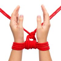 Lovetoy weiches Bondage-Seil (Rot), Bild 4