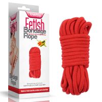 Lovetoy weiches Bondage-Seil (Rot), Bild 3