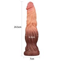Lovetoy Dildo Nature 9,5" Doppelschicht