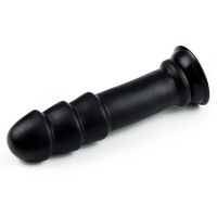 Lovetoy Dildo King Sized Anal Ripples 11.25" (Schwarz), Bild 2