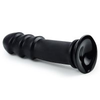 Lovetoy Dildo King Sized Anal Ripples 11.25" (Schwarz), Bild 4