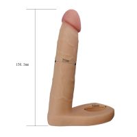 Lovetoy Ultra Soft Doppeldildo 6,25" hautfarben, Bild 5