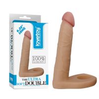 Lovetoy Ultra Soft Doppeldildo 6,25" hautfarben, Bild 7