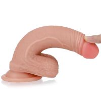 Lovetoy Nature Dildo aus Liquid Silicone 7" hautfarben, Bild 4