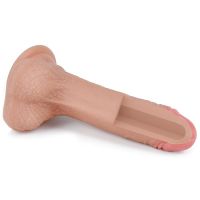 Lovetoy Nature Dildo aus Liquid Silicone 7" hautfarben, Bild 6