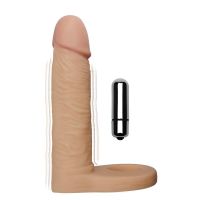 Lovetoy ultraweiche Hülle für doppelte Penetration 5,8" mit Vibration