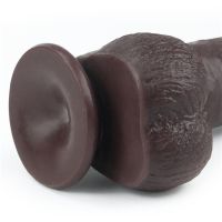 Lovetoy Dildo mit verschiebbarer Haut 9" (Schwarz), Bild 13