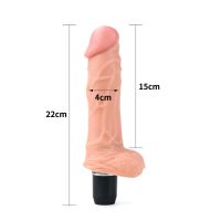 Lovetoy Flexi Vibrationsdildo 9", Bild 5