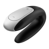 Satisfyer Double Fun Paarvibrator (Schwarz)