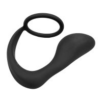 Tardenoche Randal Silikon-Analplug mit Penisring (Schwarz), Bild 5