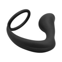 Tardenoche Randal Silikon-Analplug mit Penisring (Schwarz), Bild 6