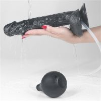 Lovetoy Dildo Squirting 11" (Schwarz), Bild 6